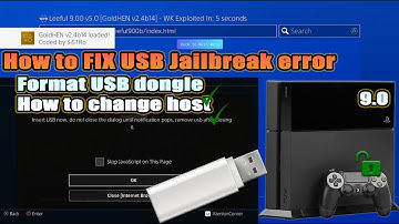How to fix USB activation error on PS4 Jailbreak 9.0 | How to format USB dongle