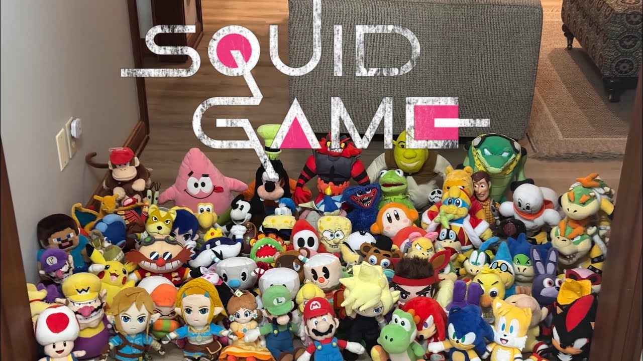 Squid Game Plush Episode 1 (Don’t Move)