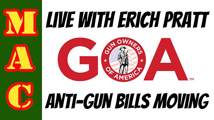 Live with Erich Pratt of GOA - Bills H.R.8 & H.R.1...