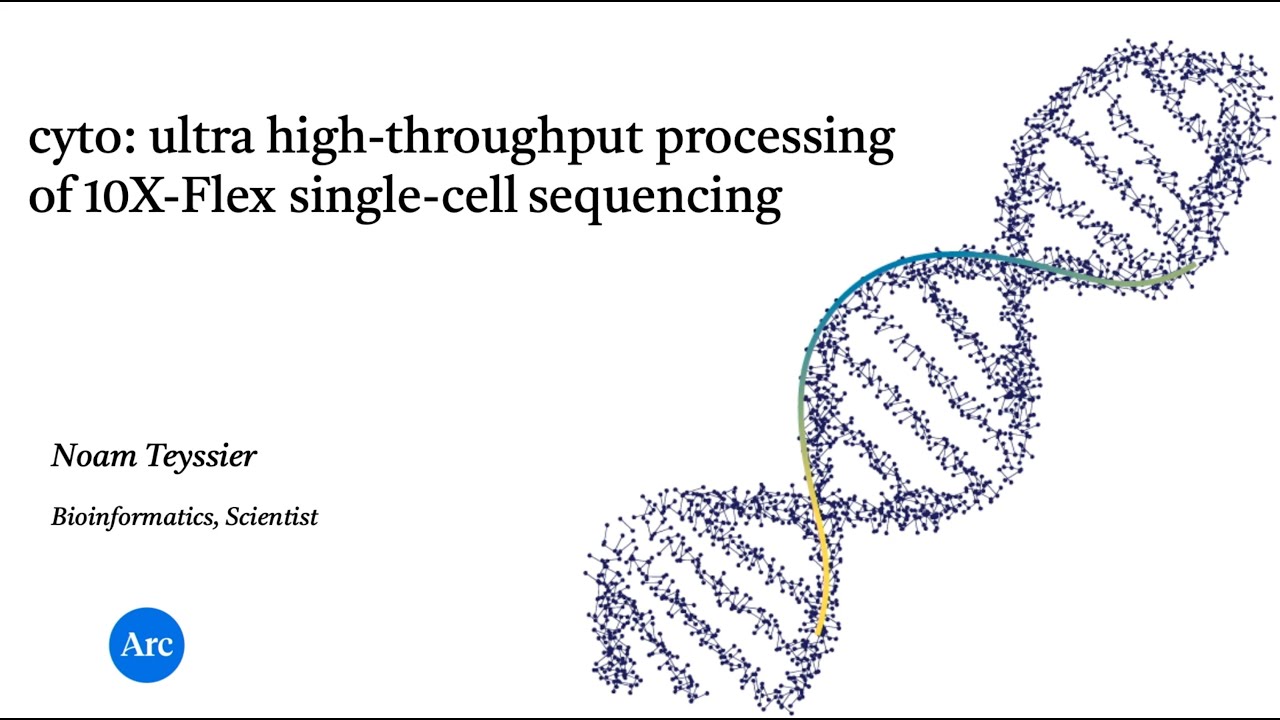 cyto: ultra-high throughput processing of 10x-flex single cell sequencing