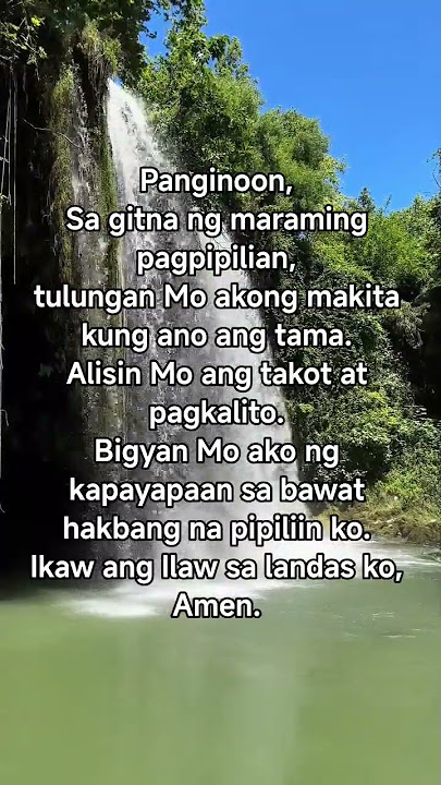 Panalangin para sa pag Desisyon🙏