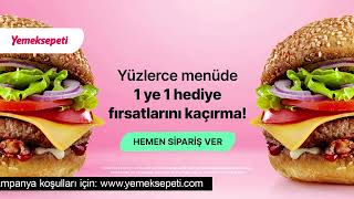Yemeksepetinde 1 Ye 1 Hediye Frsatlarn Karma  yemeksepeti