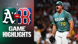 Athletics vs. Red Sox Game Highlights (8/7/26) | MLB Highlights