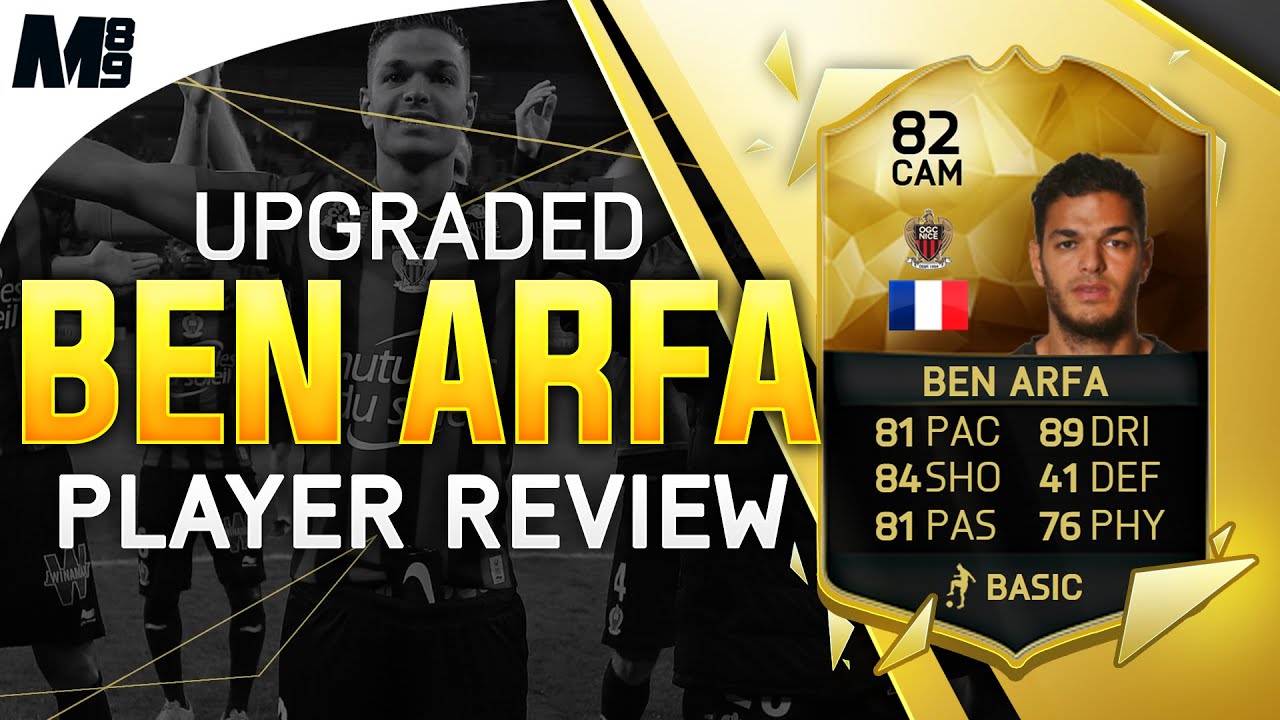 FIFA 16 UPGRADED BEN ARFA REVIEW (82) FIFA 16 Ultimate Team Player Review + In Game Stats