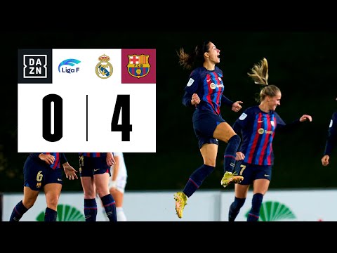 Real Madrid CF vs FC Barcelona (0-4) | Resumen y goles | Highlights Liga F