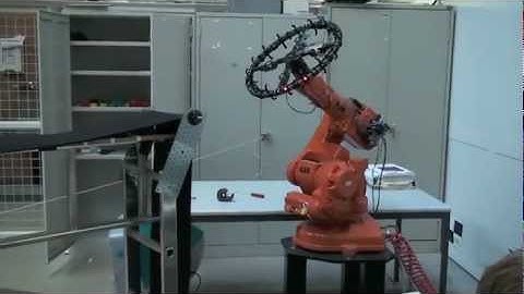 3D Relative Positioning Sensor Calibration using ABB robot