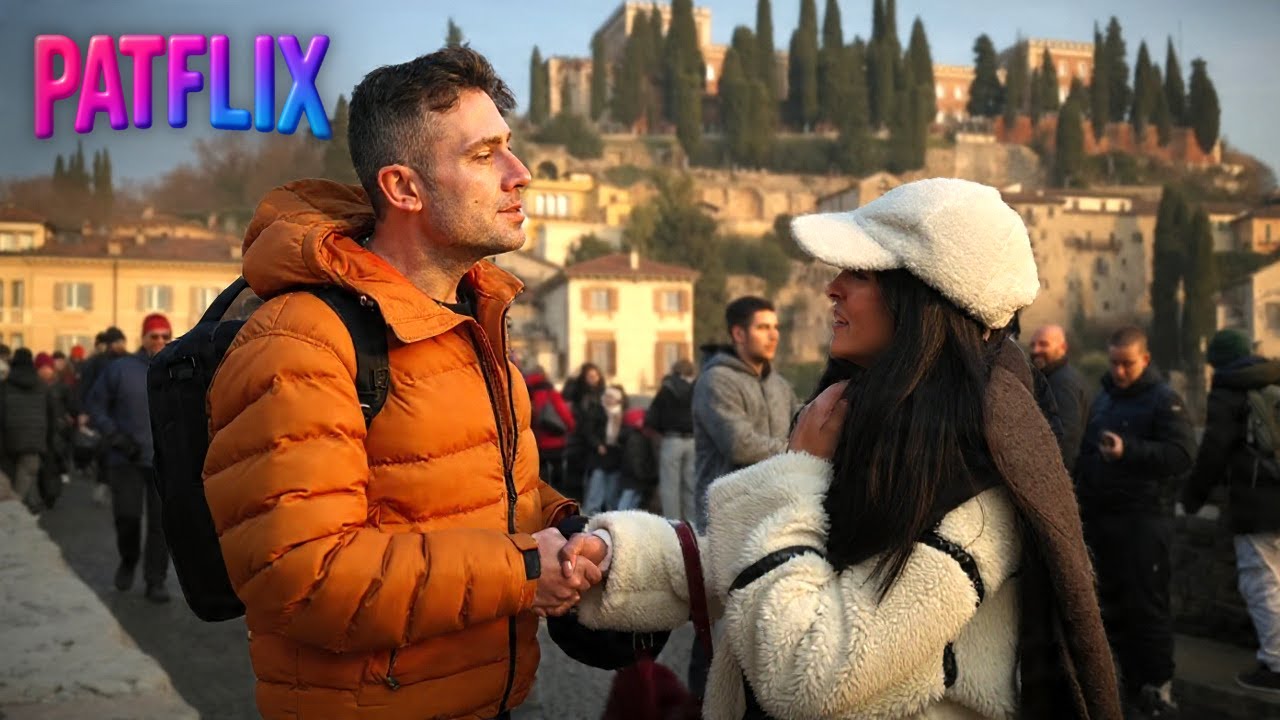 😲 PATRIZIO IN GIRO PER VERONA TRA FAN E RIMORCHI PER STRADA