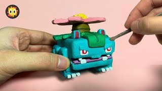 Pokémon Figures Making - Charizard, Venusaur, Blastoise ｜clay art