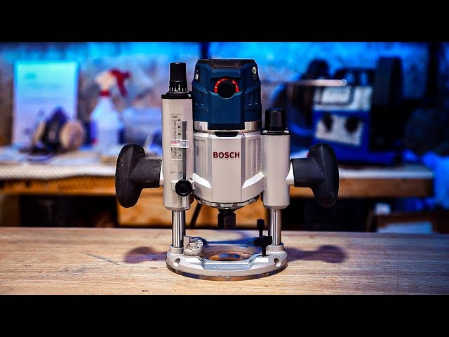 Fresadora con Base de Inmersión Bosch GOF 1600 CE 1600W