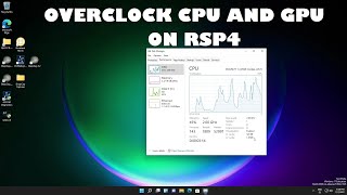 How to Overclock CPU and GPU on Windows on Raspberry Pi 4 | Overclocking VRAM on RSP4 on Windows