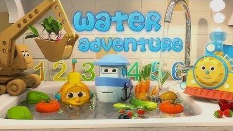 Learn to Count with Max the Glow Train and Team  The Amazing Water Adventure