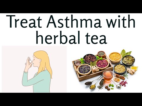 Control Asthma with herbal tea - Thins the mucus of the respiratory tract, facilitates expectoration