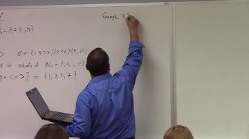 Abstract Algebra: class equation and conjugacy action, 10-8-18