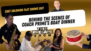 Behind The Scenes: Coach Prime’s Bday Dinner By Chef Carl Solomon