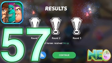 Disney Heroes: Battle Mode Gameplay Walkthrough Part 57 - Coliseum! (iOS, Android)