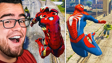 SPIDERMAN vs HULK vs IRON MAN vs SONIC Ragdolls Compilation!! (GTA 5 Funny Fails)