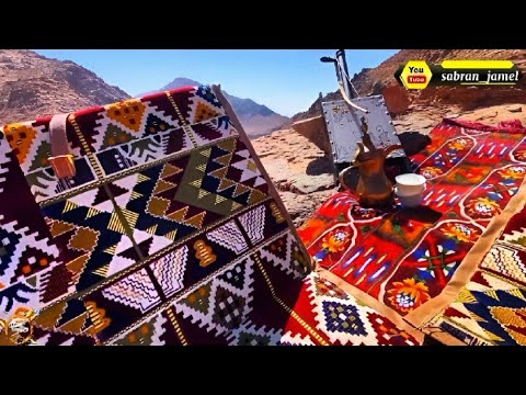 شاهد اطلالات وادي عربه وقرية شكارة مسيعد الحجريه وعمل شاي على النار تعايش مع الطبيعه