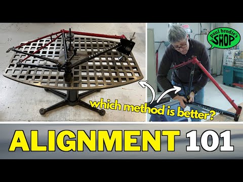 How to align a bike frame using two different methods - with Paul Brodie