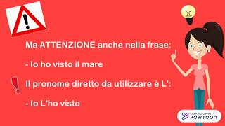 I PRONOMI DIRETTI - PARTE 2