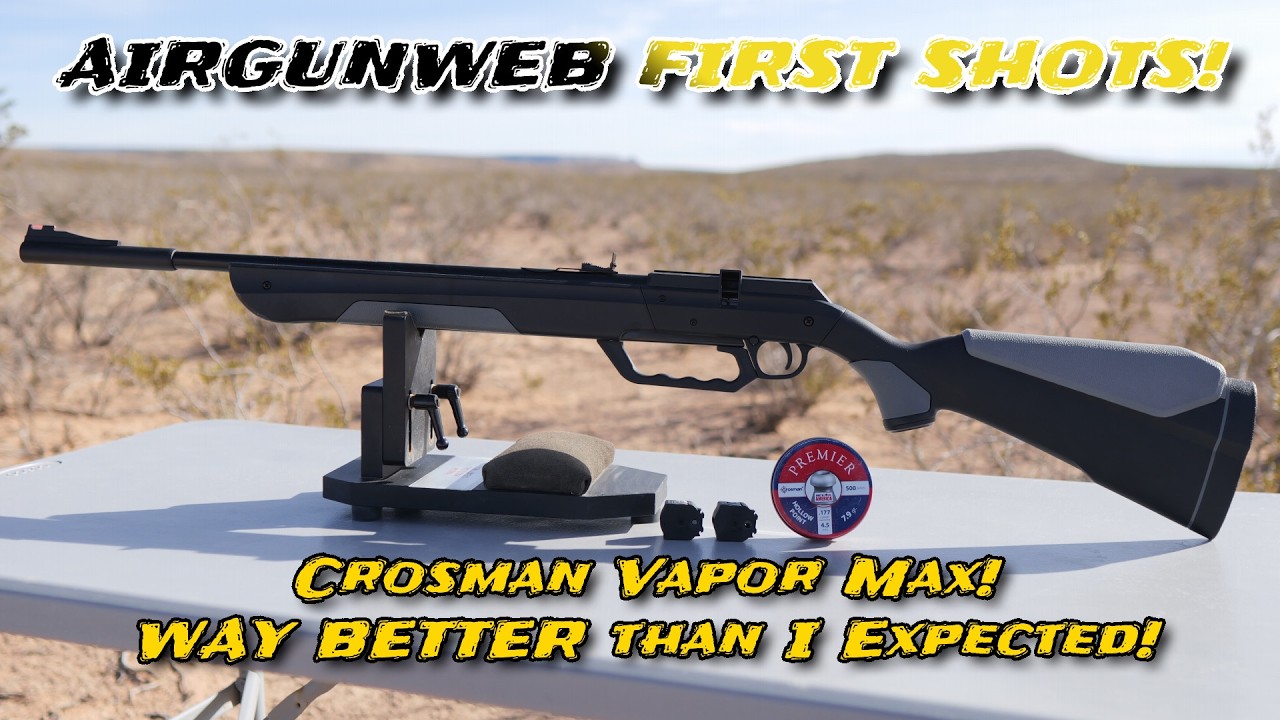 Пневматический магазин Crosman Vapor Max First Shots на 10 патронов с многозарядной системой нака...