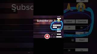 Free Fire Settings Sync How to Use? Sensitivity and HUD || upload download kya hai? #shorts