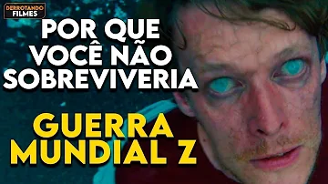Qual o agente causador da doença no filme Guerra Mundial Z?