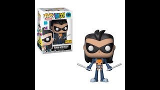 Funko Teen Ans Go Hot Topic Exclusive Nightwing With Baby Pop Review