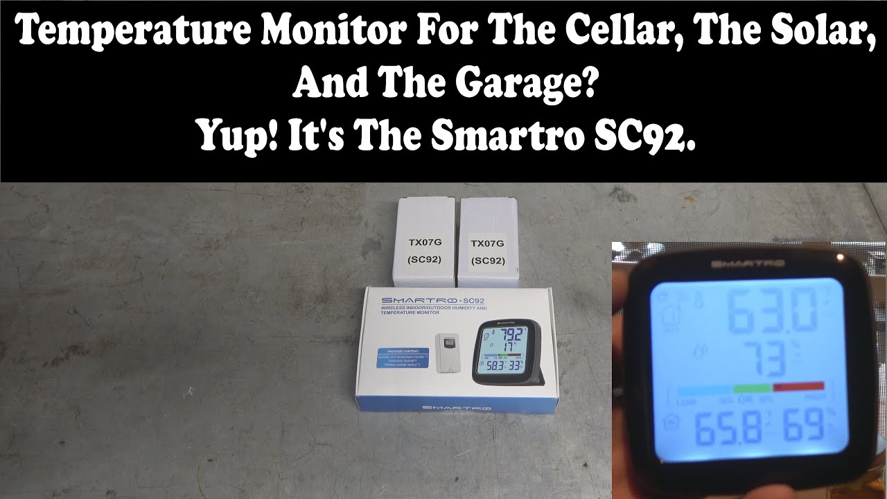 The Smartro SC92 Outdoor Temperature Monitor. A neat solution to ...