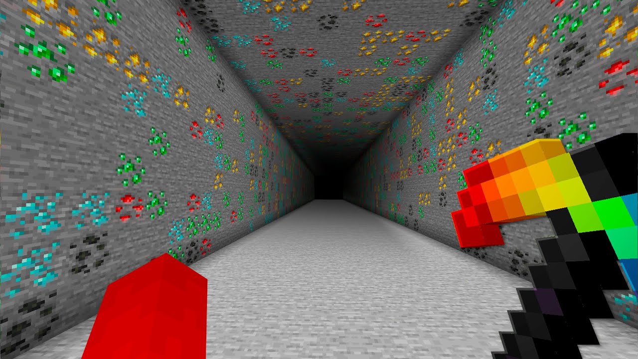 Entrei no Servidor de MINERAR pra FRENTE no Minecraft - YouTube