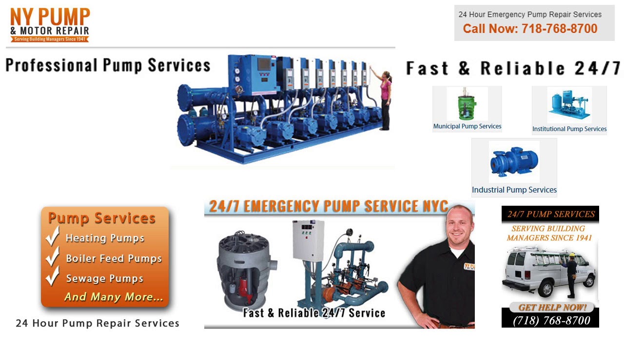 Water Booster Pump Repair in NYC YouTube