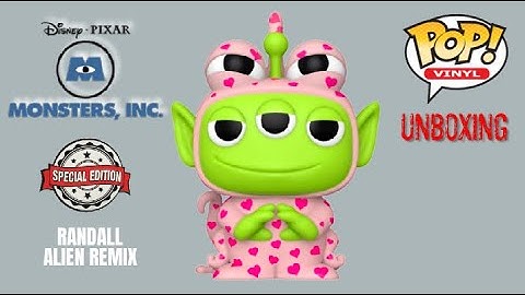 Randall Alien Remix Pink Funko Pop Vinyl Disney Pixar Monsters Inc Special Edition Exclusive