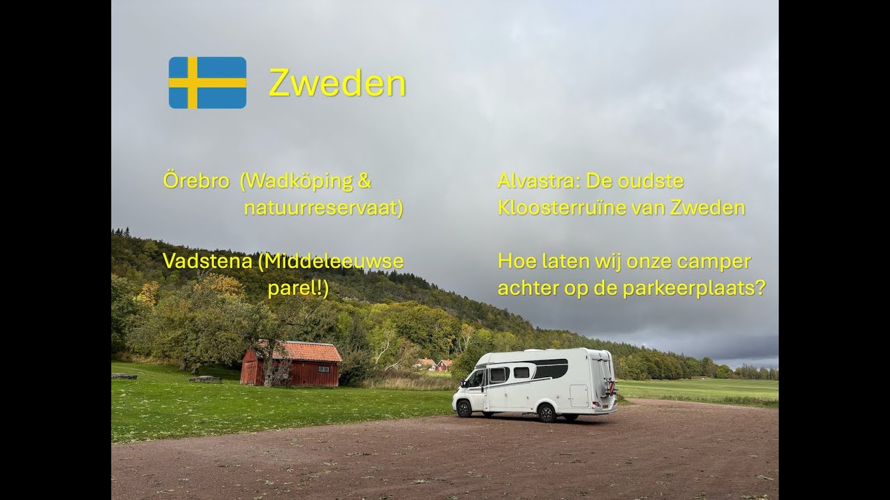 Lapland 2025 #13 Örebro (Wadköping & Natuurreservaat), Vadstena, Alvastra kloosterruïne