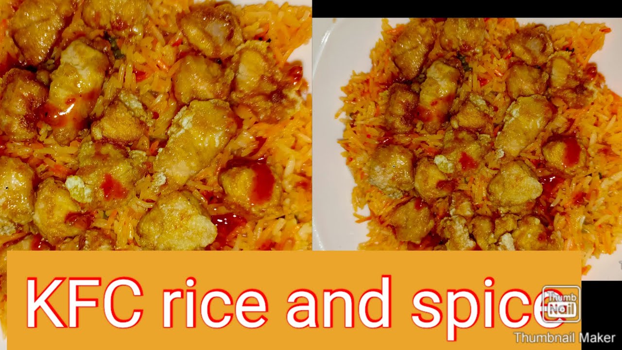 KFC spicy rice and hot shot#kfcrecipe #subscribe - YouTube