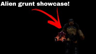 ALIEN GRUNT SHOWCASE