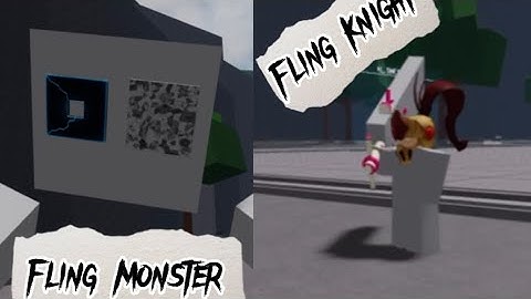 Fling Monster & Fling Knight Skillset Showcase | Roblox Saitama Battlegrounds