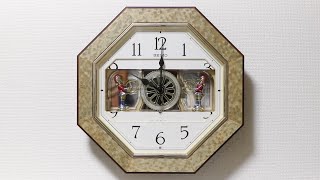 動作品　SEIKO セイコー Puppet L-119 掛け時計　からくり時計 SEIKO puppet 1994年製 掛時計 からくり時計【動作品 音難あり