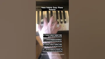 Feux Follets Piano Tutorial for Beginners