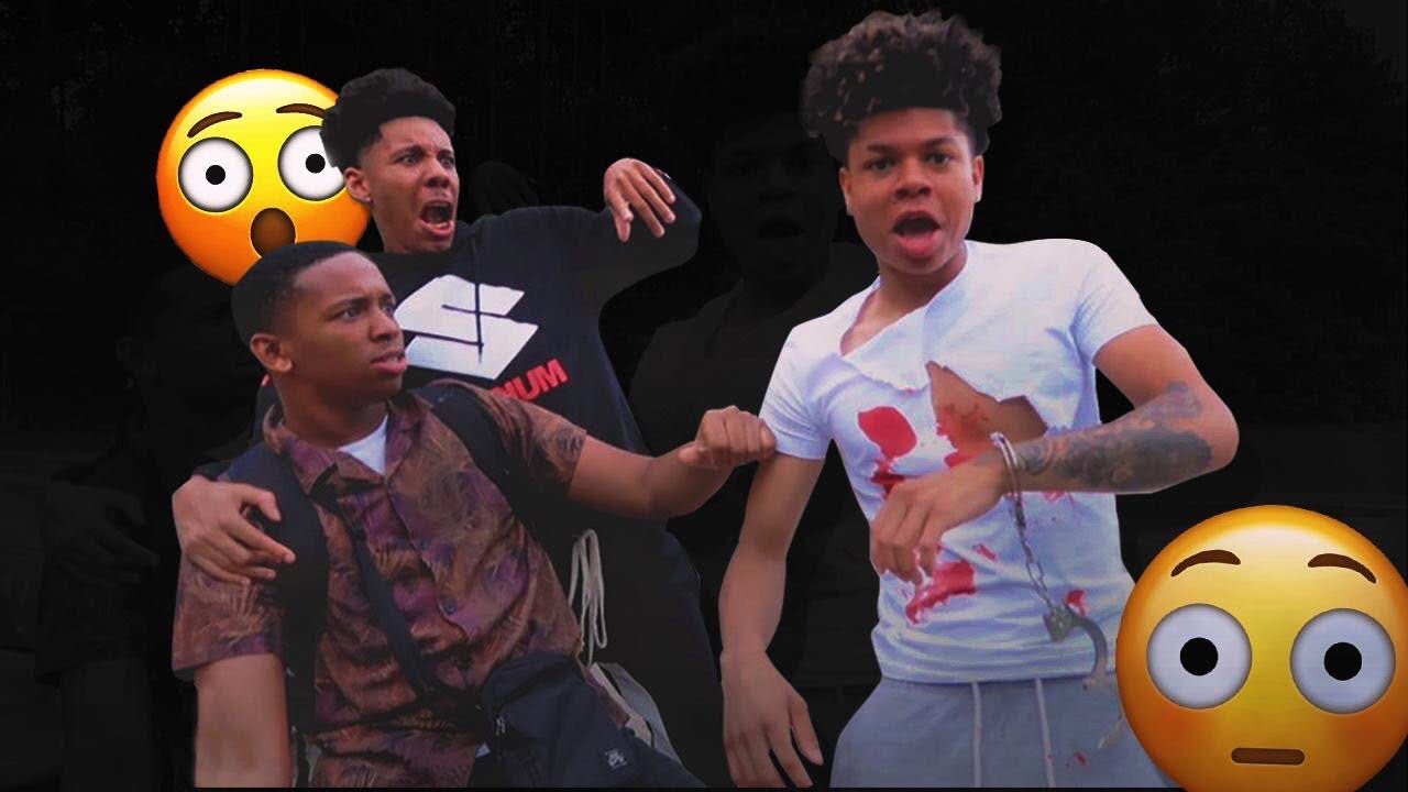 I JUST RAN FROM THE POLICE PRANK 🏃🏾‍♂️🚔