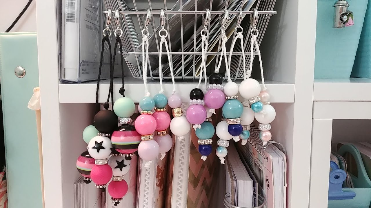 Beaded Planner Tail Dangles Tutorial YouTube