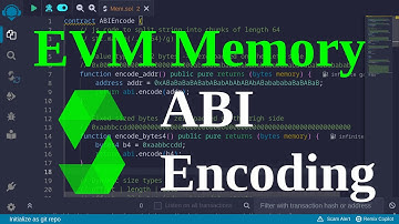 ABI Encoding  | EVM Memory 8