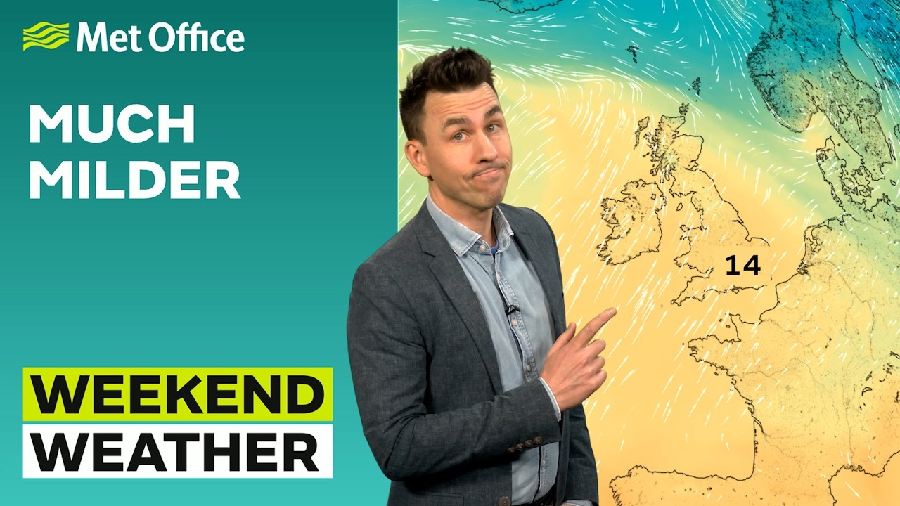 Weekend weather 19/02/2026 – Not much drier – Met Office weather forecast UK