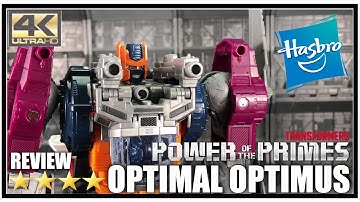 Hasbro Transformers Power Of The Primes Leader Class OPTIMAL OPTIMUS review