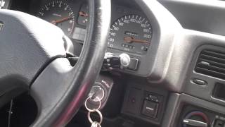 Honda Crx 1.6 vtec EE8 stock 100 - 200 km/h