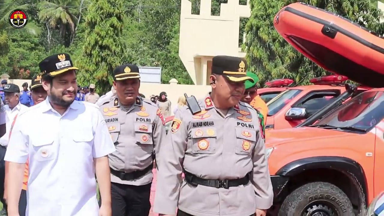 Pimpin Apel Tanggap Darurat Bencana, Kapolres Buton: Beri Rasa Aman ke Masyarakat