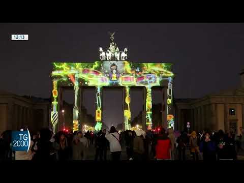 Video A Berlino il festival delle luci