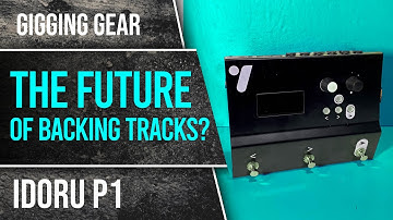 The Idoru P1. An exceptional long awaited solution for using backing tracks live.