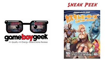 Custom Heroes Sneak Peek (Prelude) & Mini Review with the Game Boy Geek