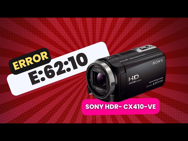 SONY FDR-AX30 4k ハンディカム(E:62:10表示が出てます) SONY FDR-AX30 4k ハンディカム(E:62:10表示が出てます) E:62:10