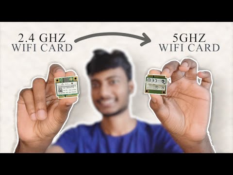 How To Upgrade 2.4 GHz Wifi Card To 5 GHz Increase Wifi Speed of Your Old Laptop