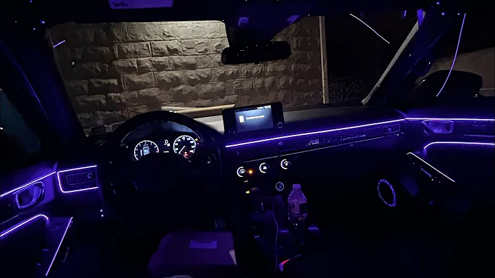 Ambient Lighting Install for 11th gen Civic (HardWire)